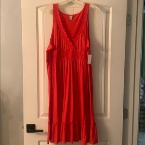 Red/coral Sundress